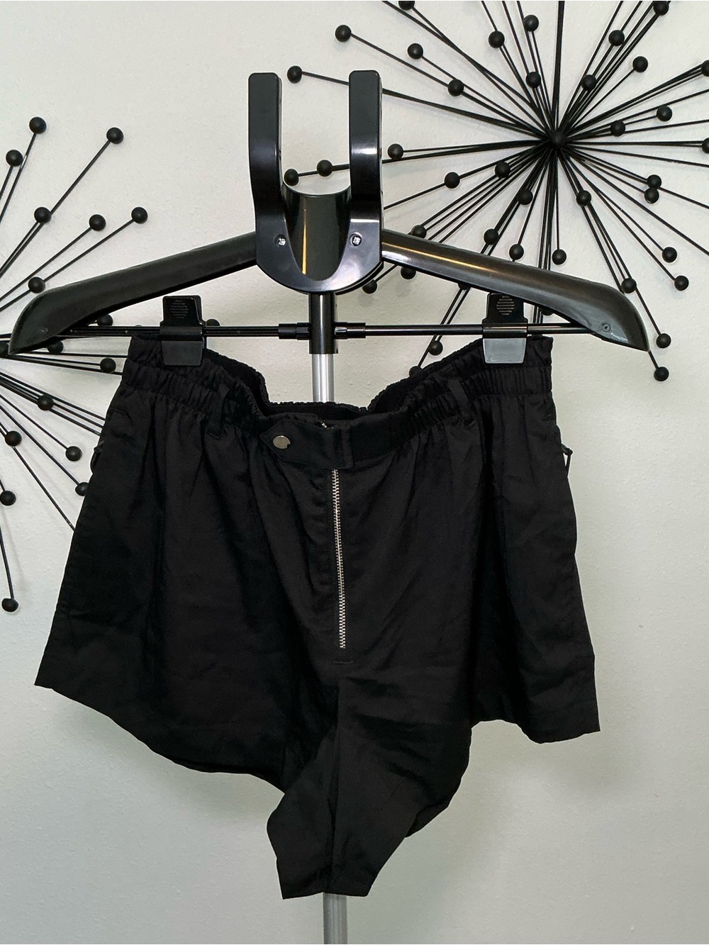 Girlfriend Collective Black Athletic Skort Shorts Medium